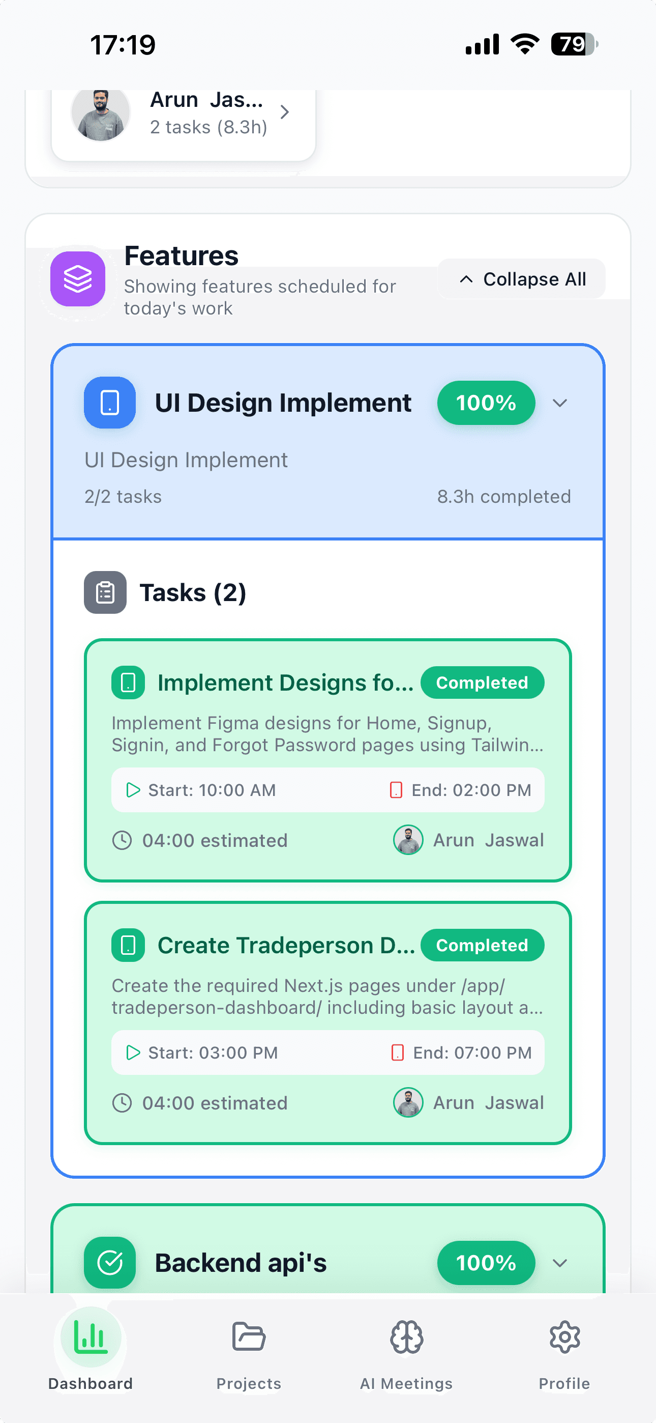 Expanded Features & Tasks