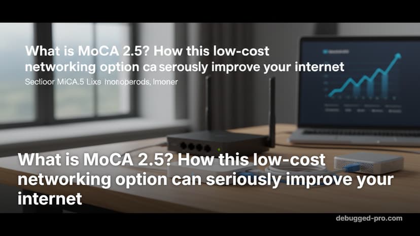 Mastering MoCA 2.5: High-Speed Networking | Debugged Pro Guide