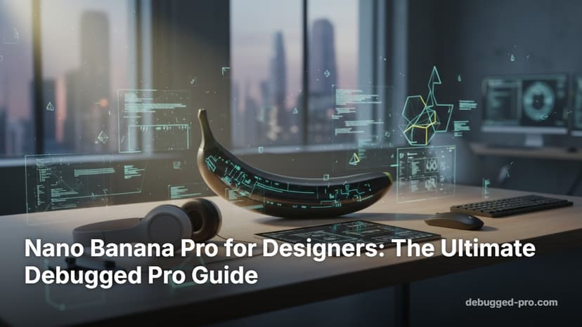 Nano Banana Pro for Designers: The Ultimate Debugged Pro Guide