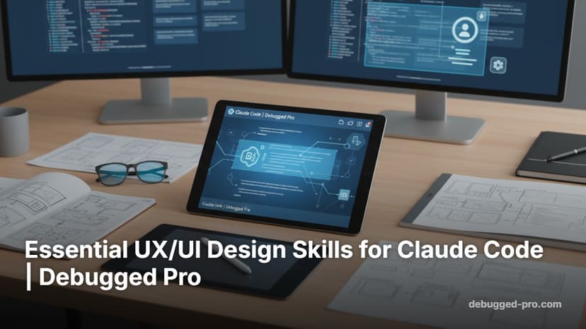 Essential UX/UI Design Skills for Claude Code | Debugged Pro